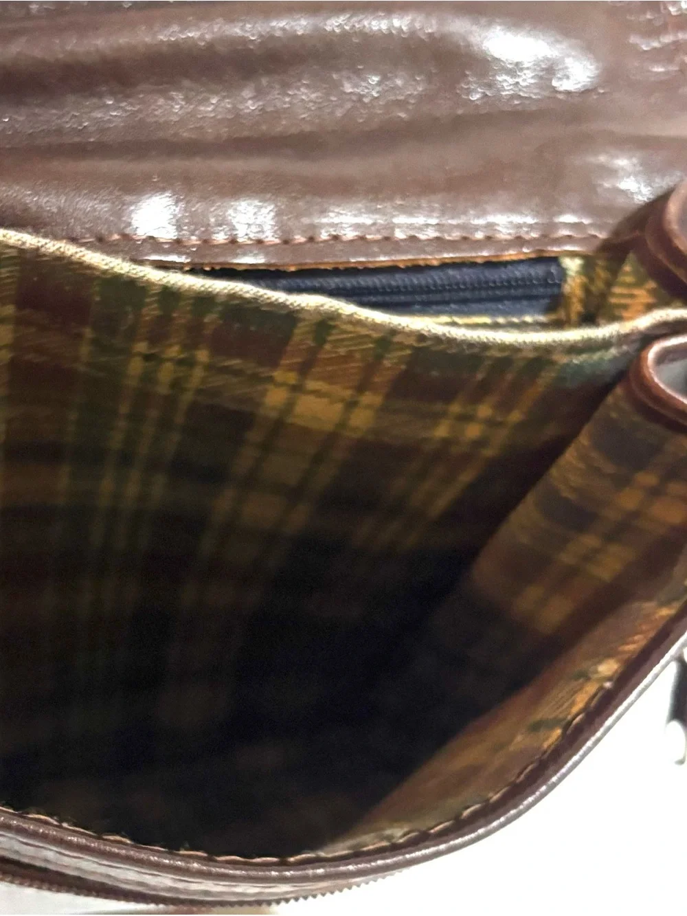 Vintage unisex Classic Brown Leather Men’s Crossbody everyday Bag